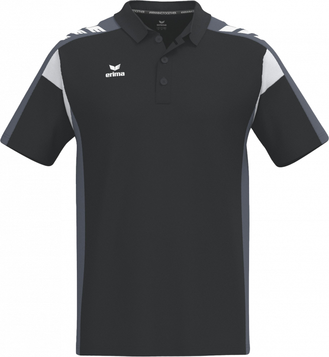 Erima - Celebrate 125 Polo - Svart & slate grey