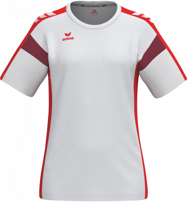 Erima - Celebrate 125 Player Jersey Women - White & rød