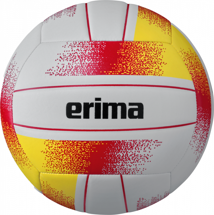 Erima - All-Round Volleyball, Size 5 - Blanco & rojo