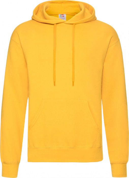Fruit of the loom - Klassisk Hoodie - Sunflower