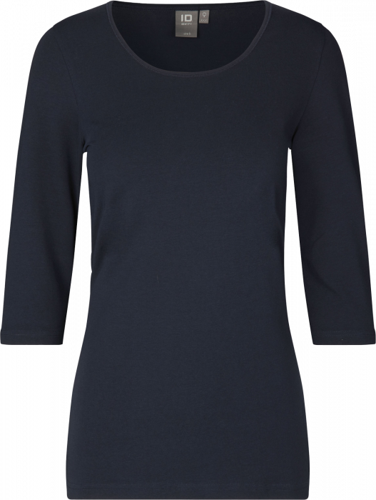 ID - Stretch T-Shirt 3/4 Sleeves - Navy