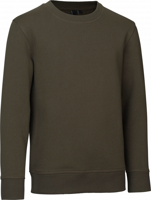 ID - Core O-Neck Sweatshirt Ks - Olive