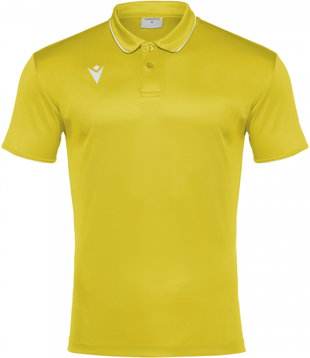 Macron - Draco Hero Polo - Yellow & white