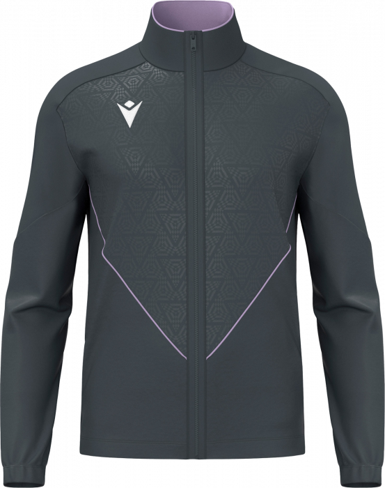 Macron - Poseidon Training Jacket - Anthracite & lilac