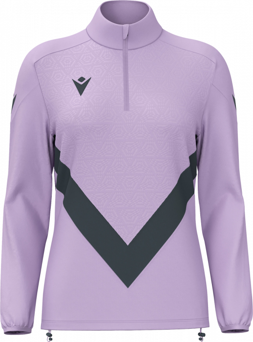 Macron - Anora Training Top W. Half-Zip Women - Lilac & anthracite
