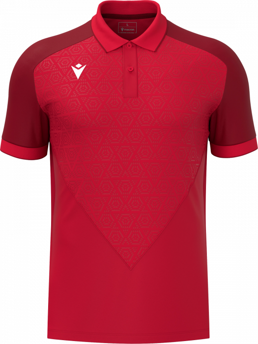 Macron - Baldwin Polo - Red & dark red