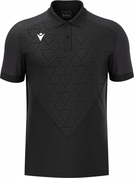 Macron - Baldwin Polo - Black & grigio scuro