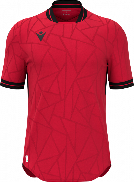 Macron - Cerberus Eco Spilletrøje - Rød & sort