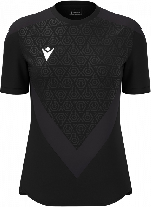 Macron - Dryad Player Jersey Women - Black & mörkgrå