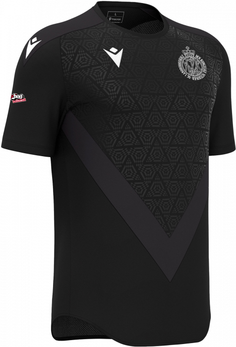 Macron - Vli Volley Spillertrøje Libero Herre - Sort & dark grey